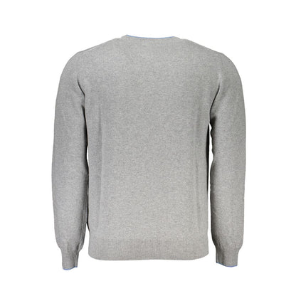 Gray Fabric Sweater