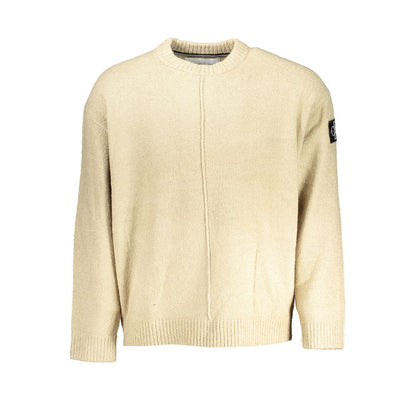 Beige Cotton Sweater
