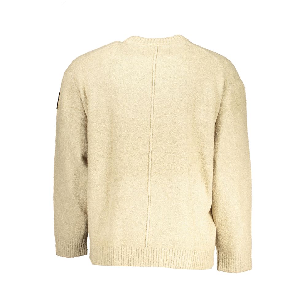 Beige Cotton Sweater
