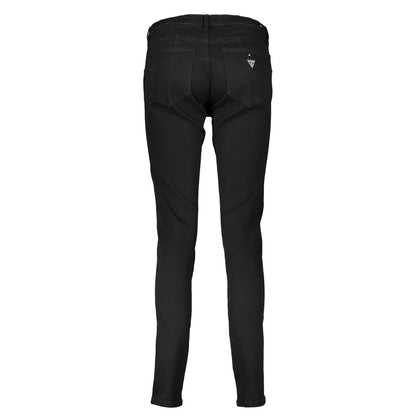 Black Cotton Women Jeans