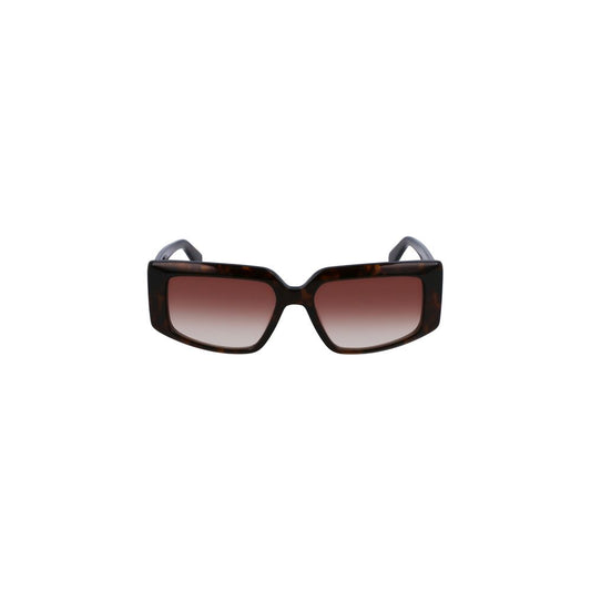 Brown Acetate Women Sunglasses