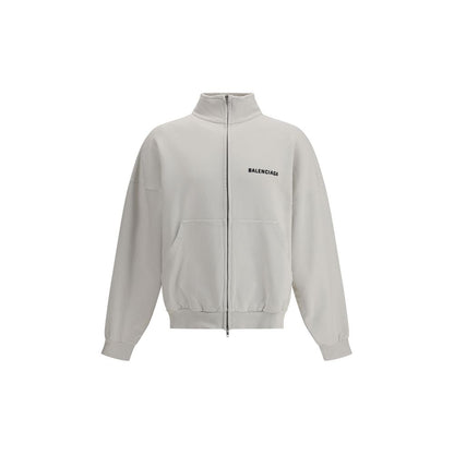 White Cotton Sweatshirt