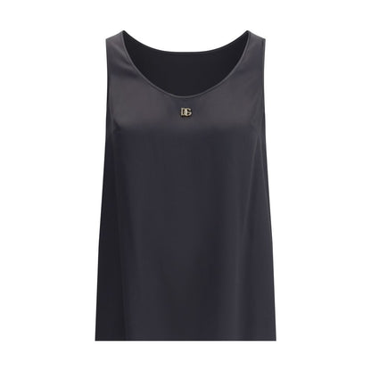 Black Silk Top