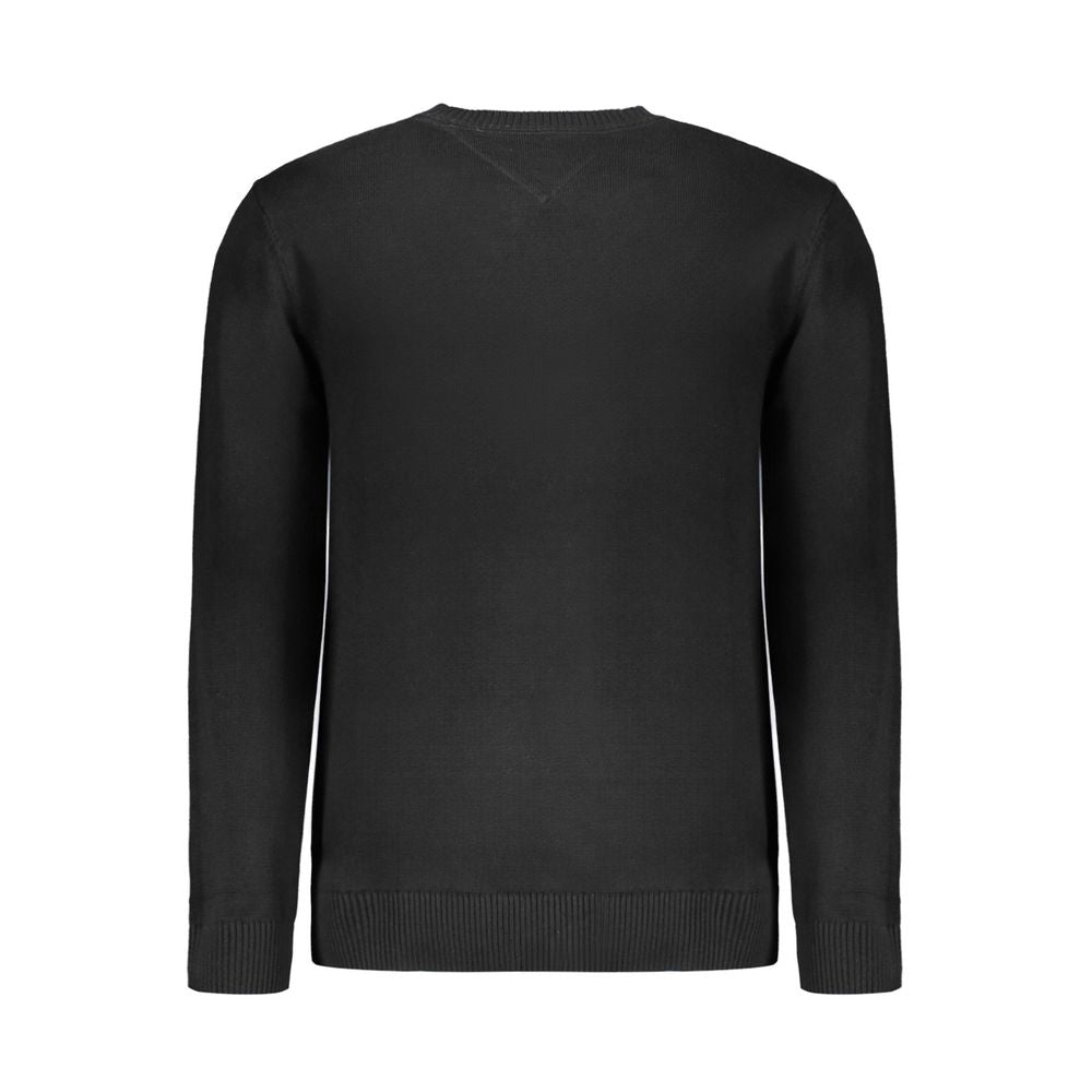 Black Cotton Sweater