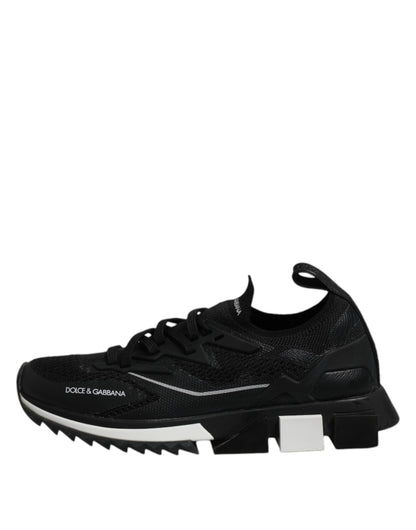 Black SORRENTO Lace Up Men Sneakers Shoes