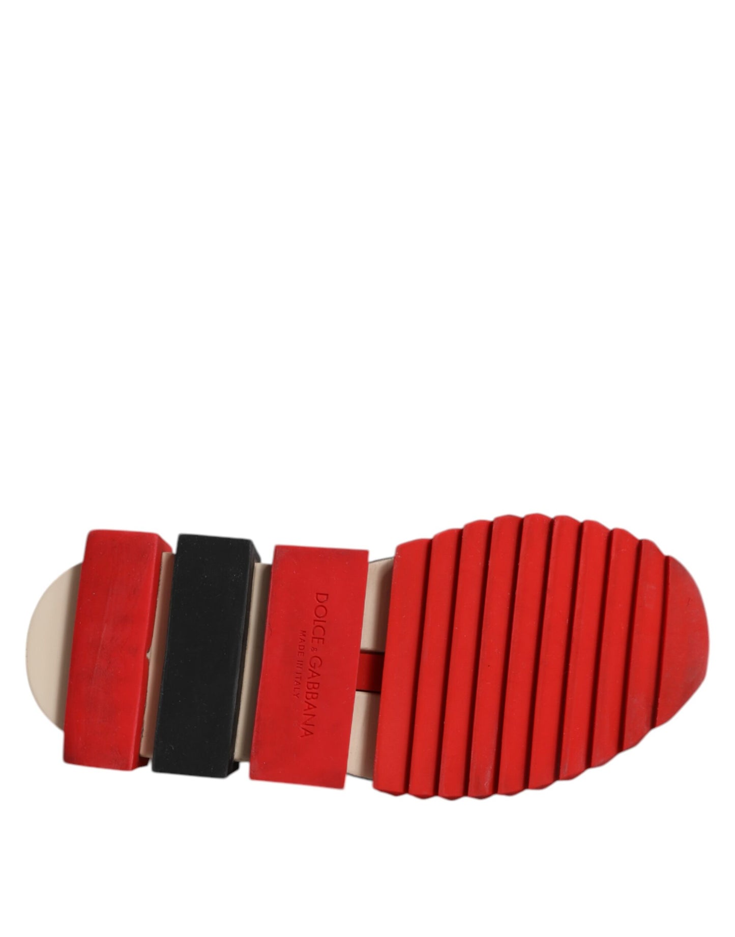 Red Sorrento Slip On Low Top Sneakers Shoes