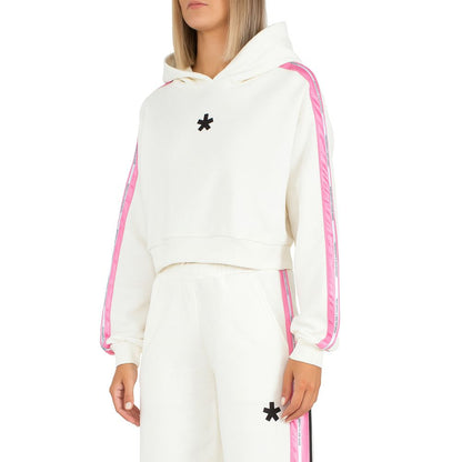 White Cotton Women Sweater