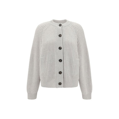 White Cashmere Cardigan
