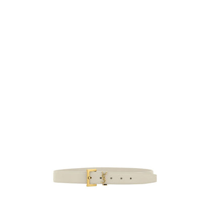 White Calf Leather Bos Taurus Regular Belt