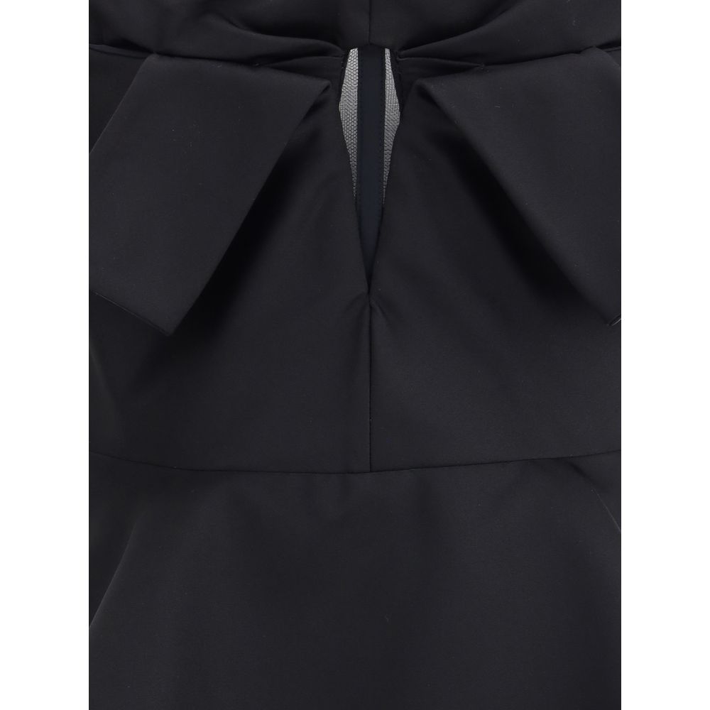Black Polyester Top
