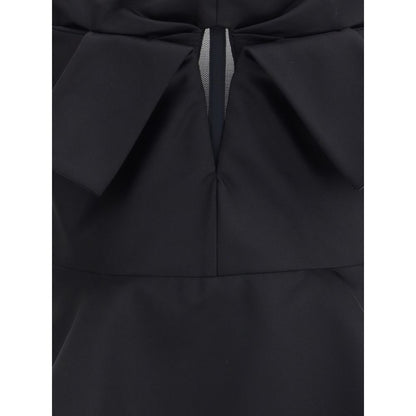 Black Polyester Top