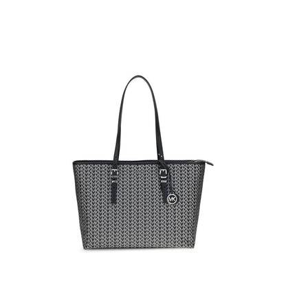 Black Polyester Shoulder Bag