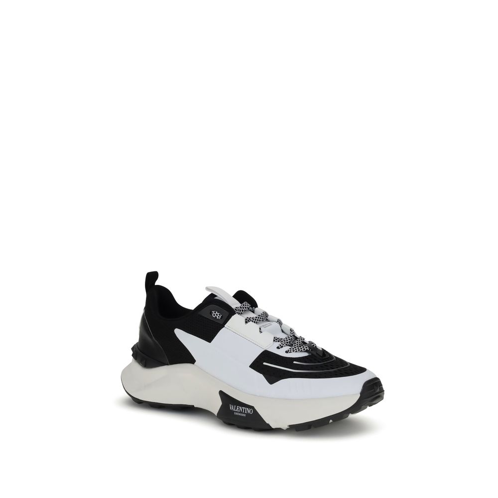 Multicolor Calf Leather Bos Taurus Athletic Sneakers