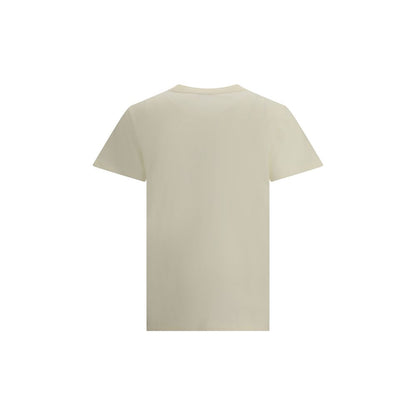 Cream Cotton T-Shirt