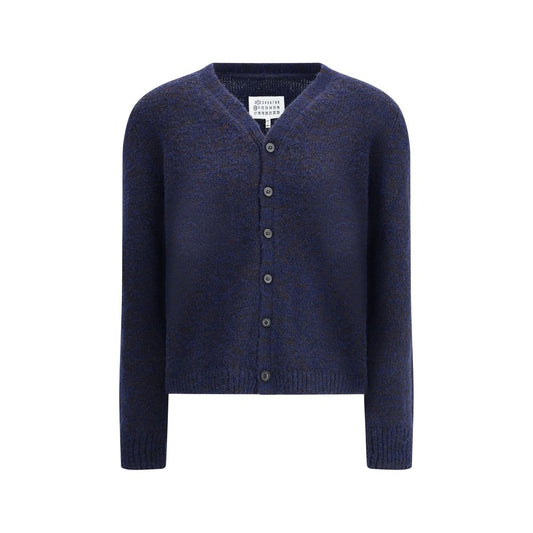Blue Wool Cardigan