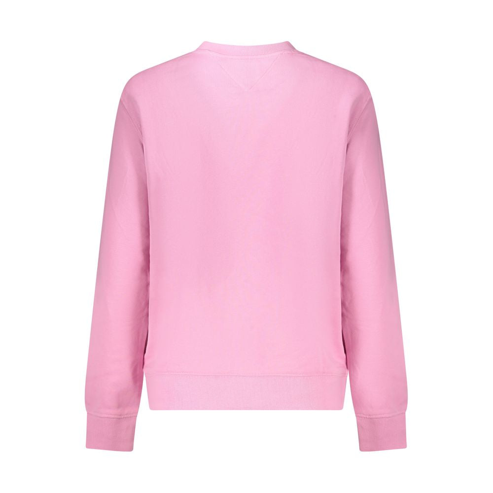 Pink Cotton Women Sweater