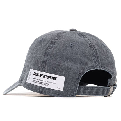 Blue Cotton Men Visor Cap