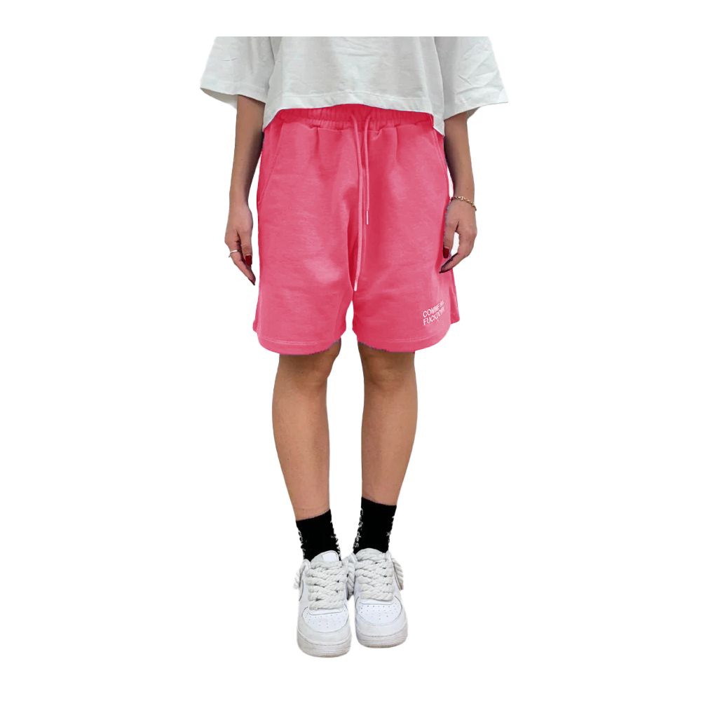 Fuchsia Cotton Short