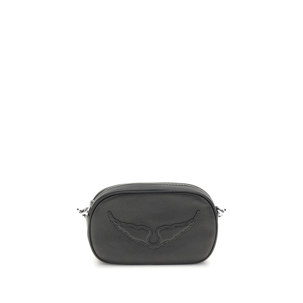 Black Calf Leather Bos Taurus Shoulder Bag