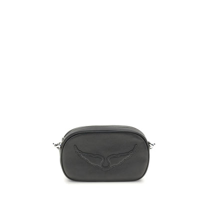 Black Calf Leather Bos Taurus Shoulder Bag