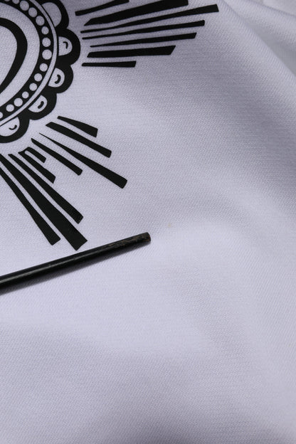 White Sacred Heart Hooded Sweatshirt Sweater