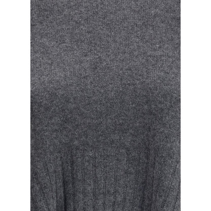 Gray Cashmere Sweatshirt