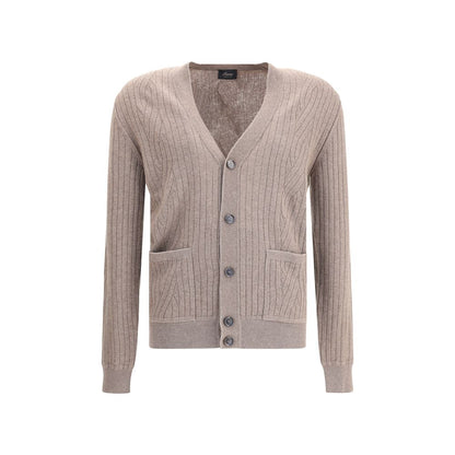 Brown Wool Cardigan