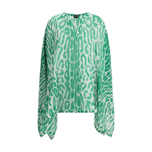 Green Cotton Casual Dress