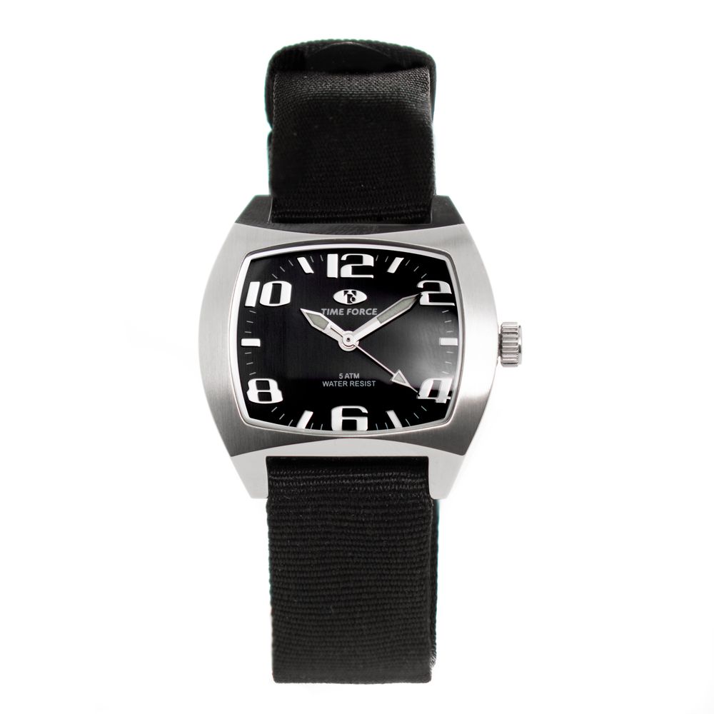 Black Nylon Sport Watch