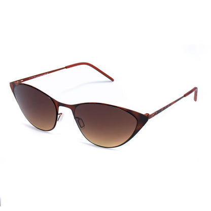 Brown Metal Sunglasses