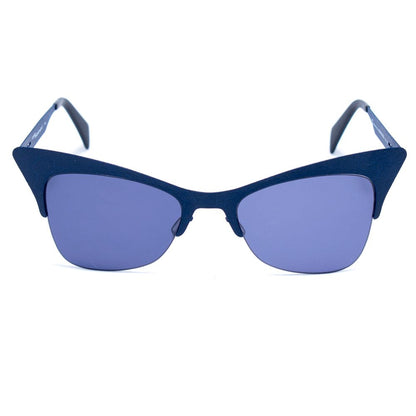 Blue Metal Sunglasses