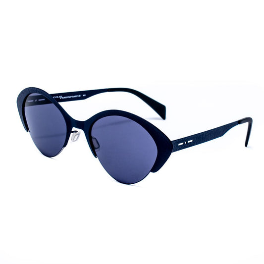Blue Metal Sunglasses