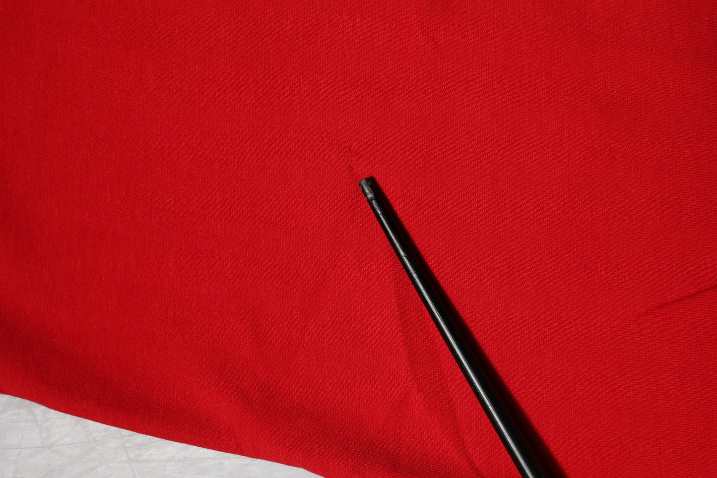 Red Plain Short Sleeve Crew Neck Top T-shirt