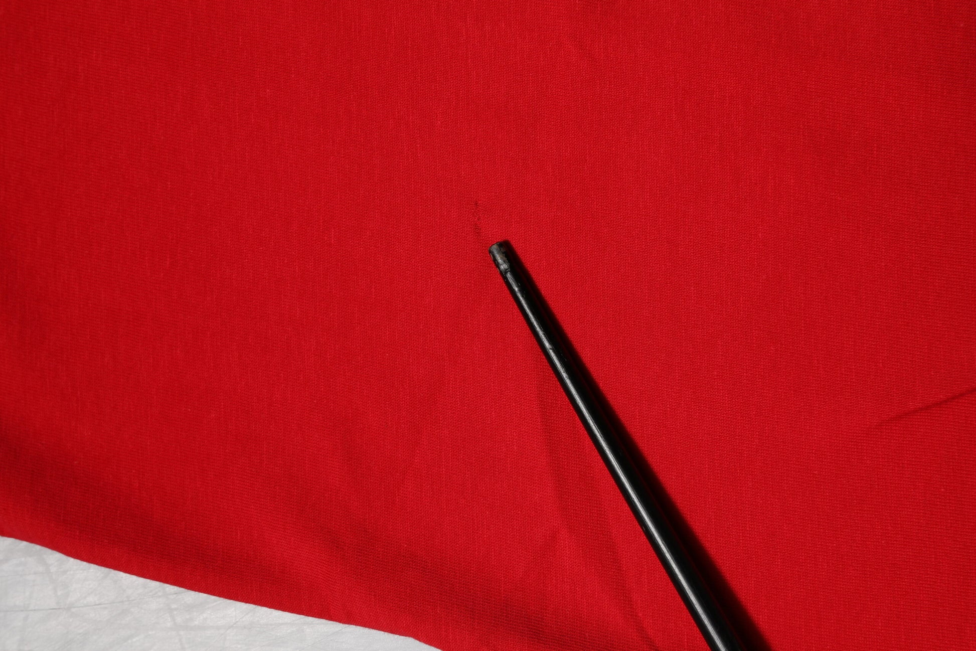 Red Plain Short Sleeve Crew Neck Top T-shirt