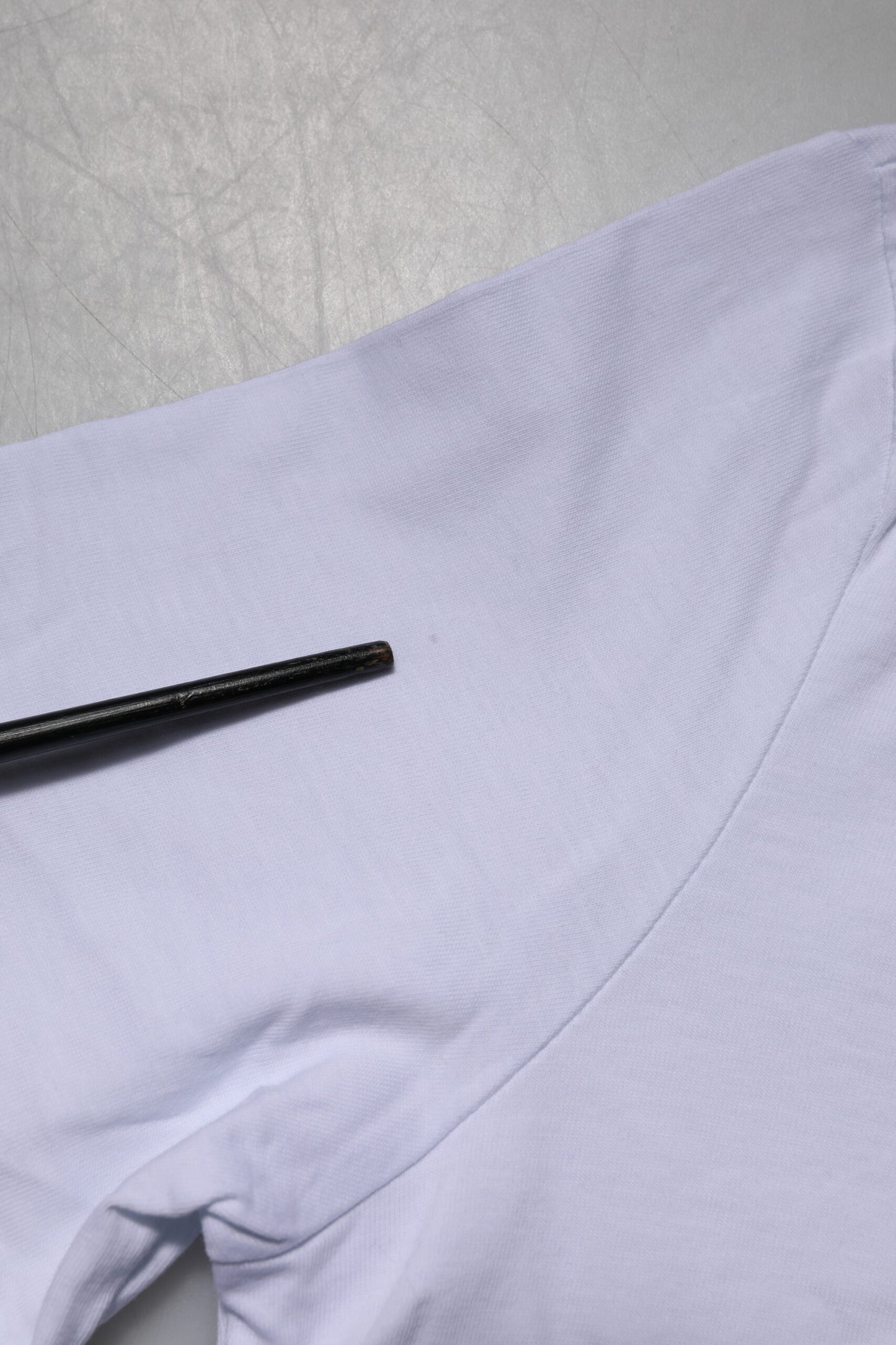 White Short Sleeves Crew Neck Top T-shirt