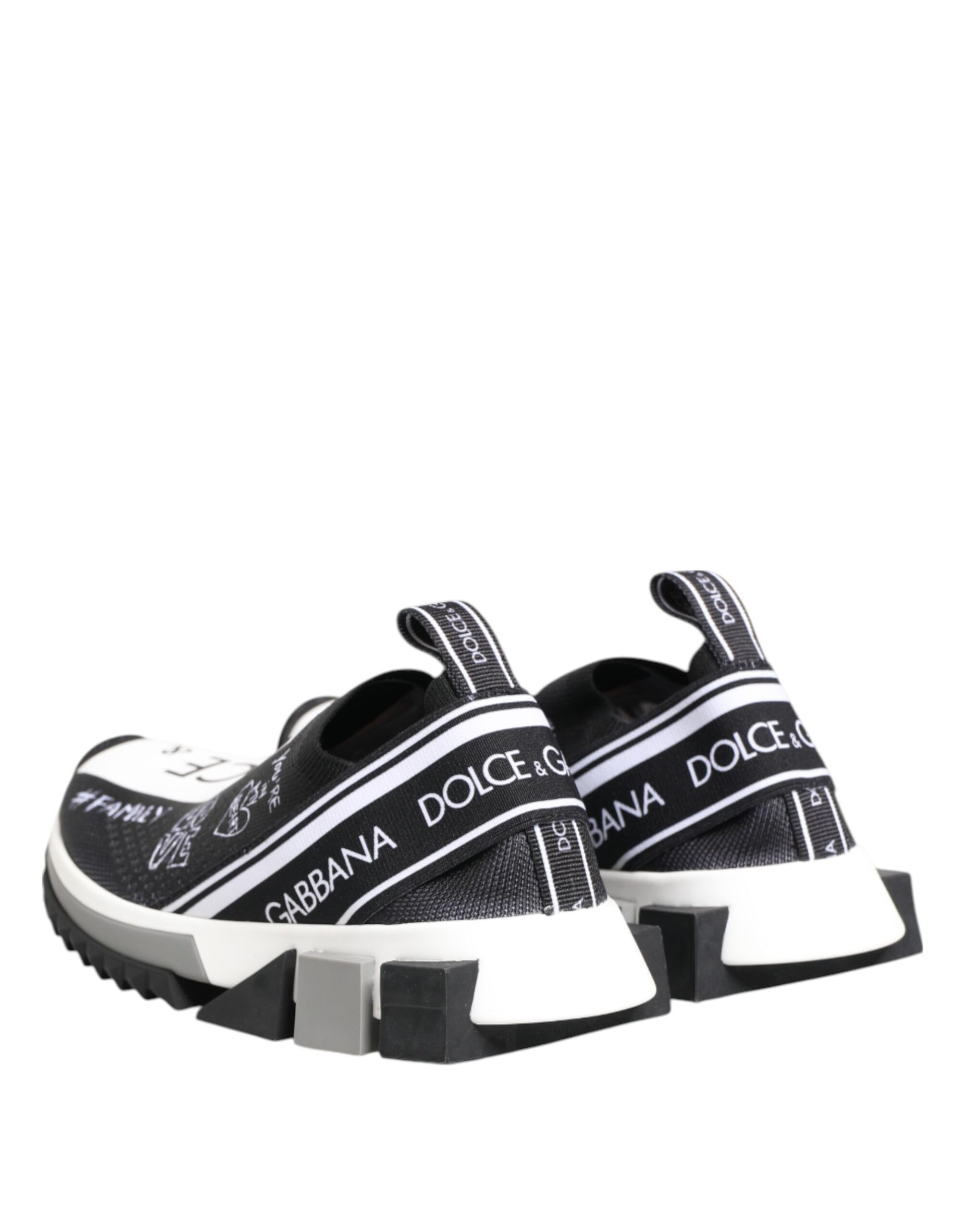 Black White Sorrento Low Top Sneakers Shoes