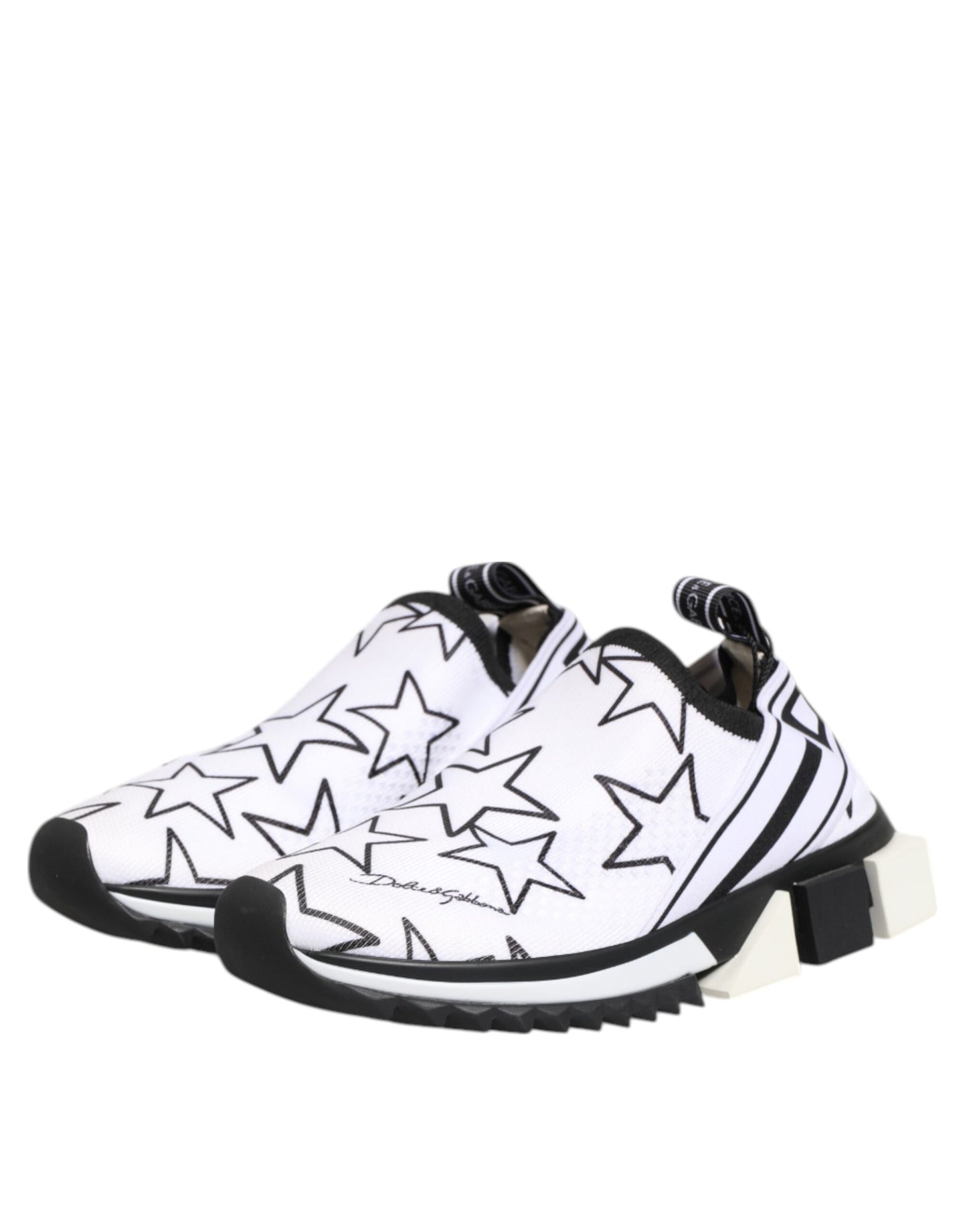 White Stars Sorrento Low Top Sneakers Shoes