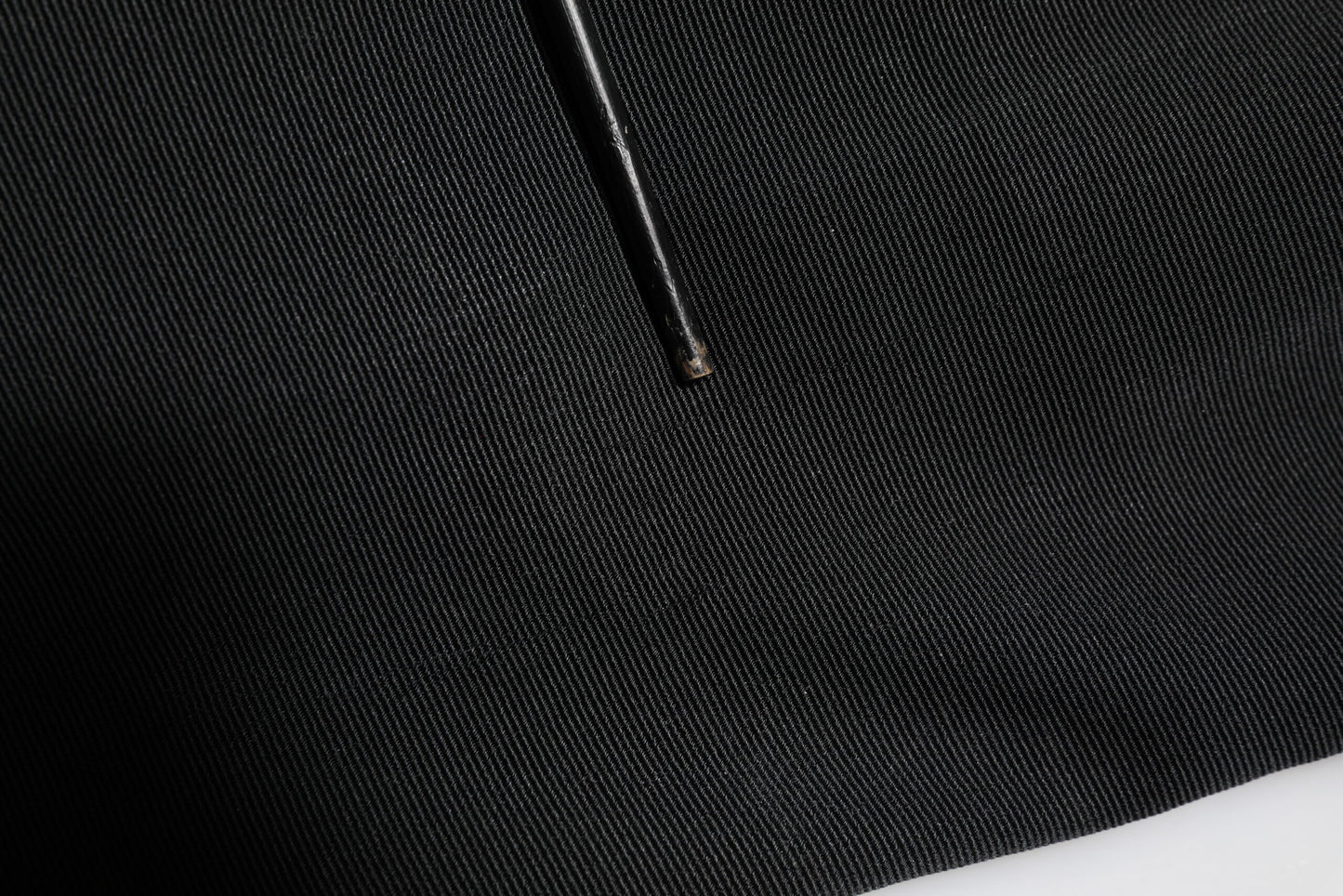 Black Acetate HighWaist Tapered Trouser Pants