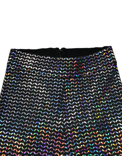 Multicolor Sequined Leggings Trouser Pants