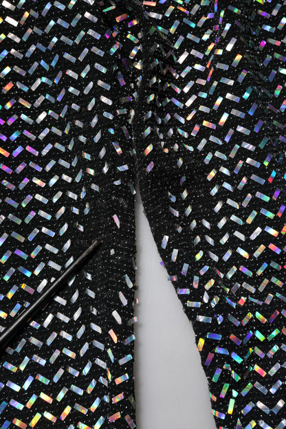 Multicolor Sequined Leggings Trouser Pants