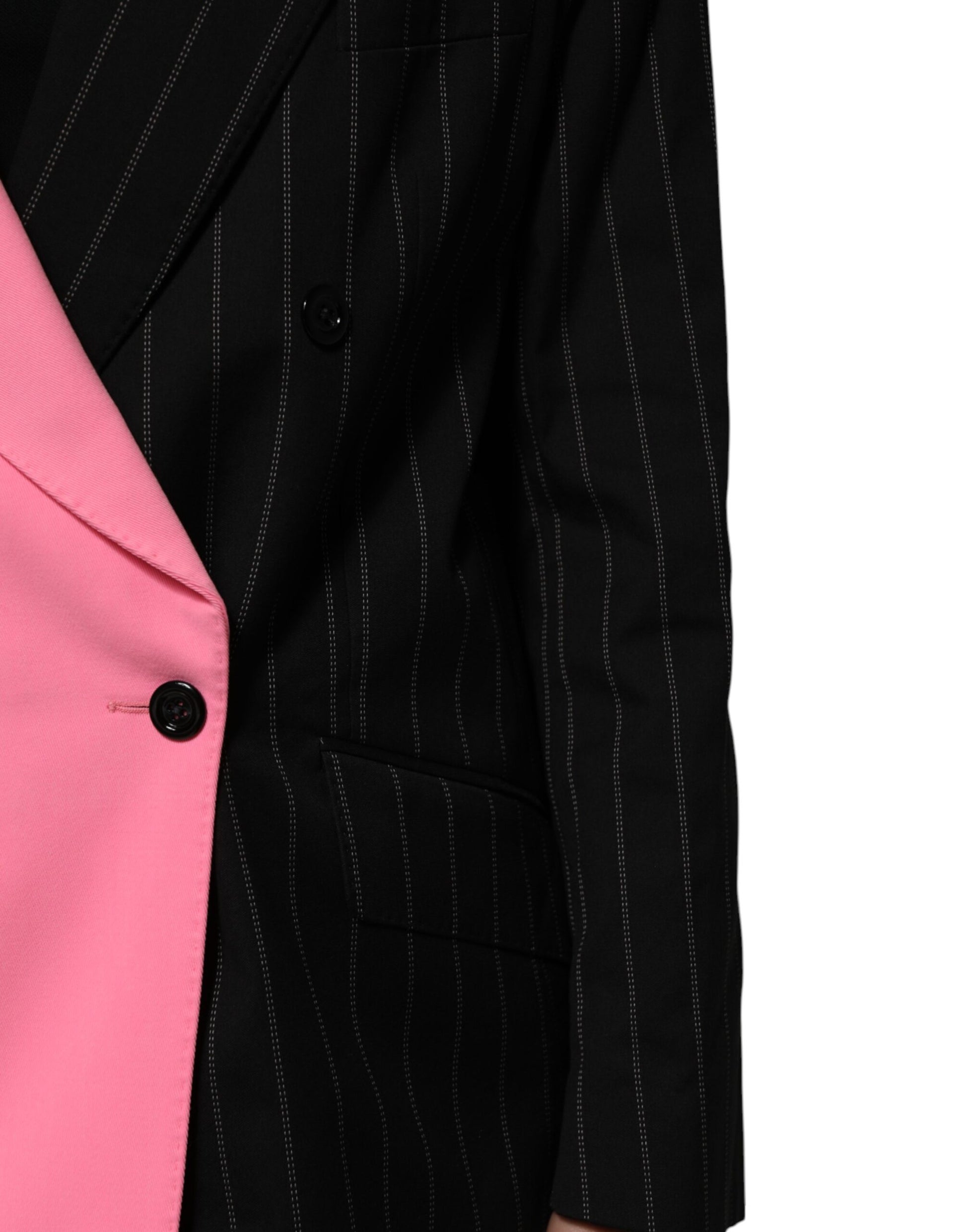 Multicolor Patchwork Embellished Coat Jacket