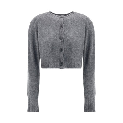 Gray Cashmere Cardigan