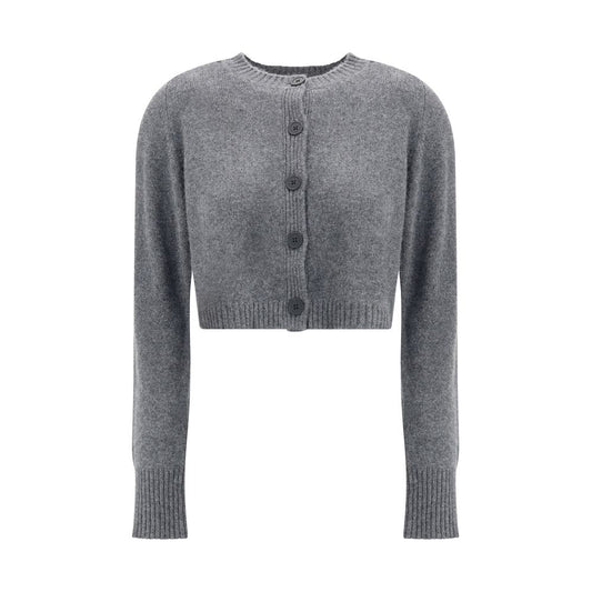 Gray Cashmere Cardigan