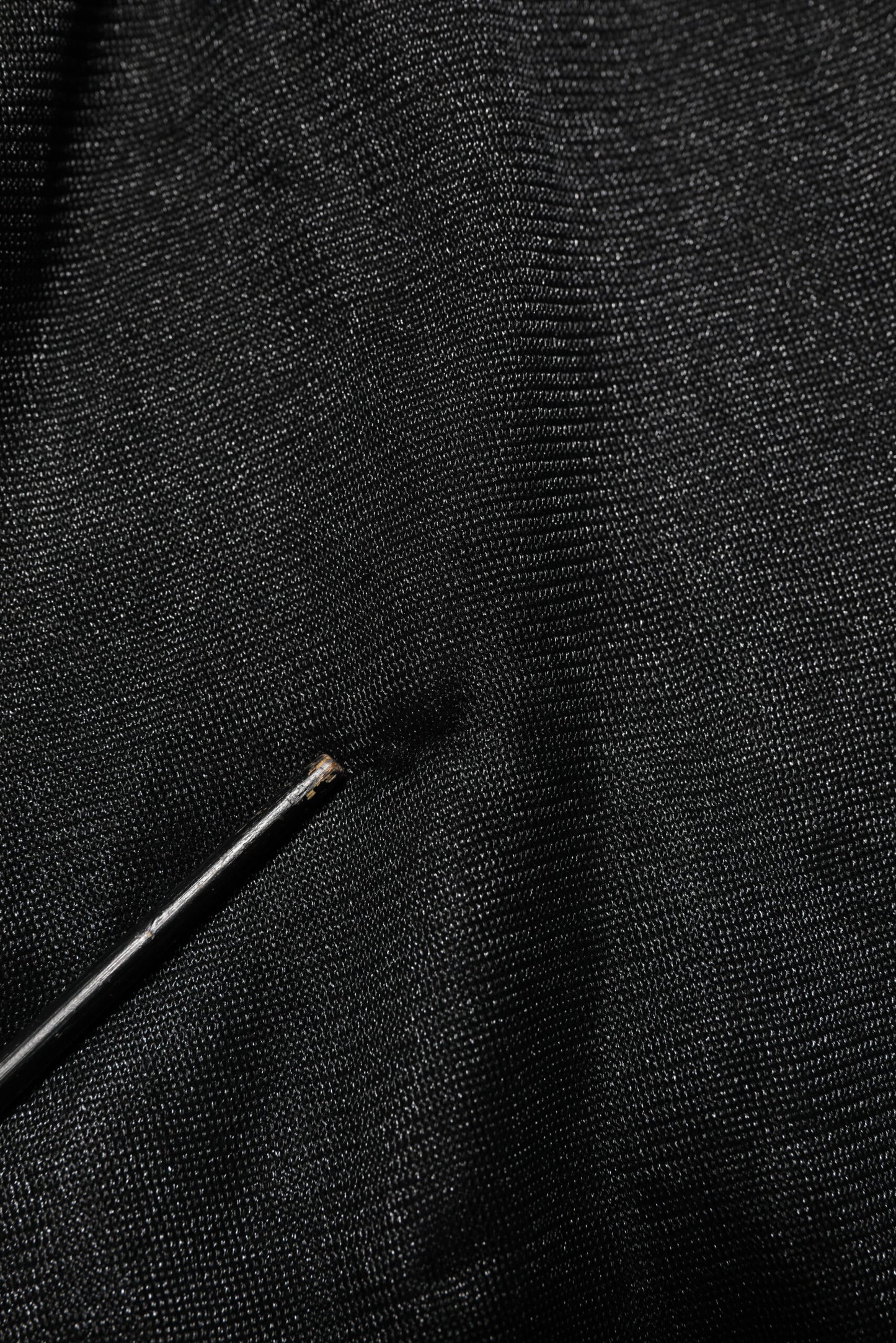 Black Polyester Pullover Sweatshirt Sweater