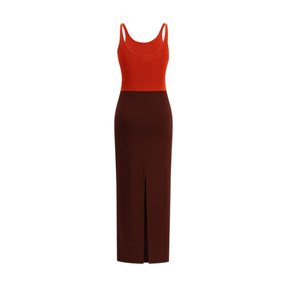 Multicolor Viscose Casual Dress