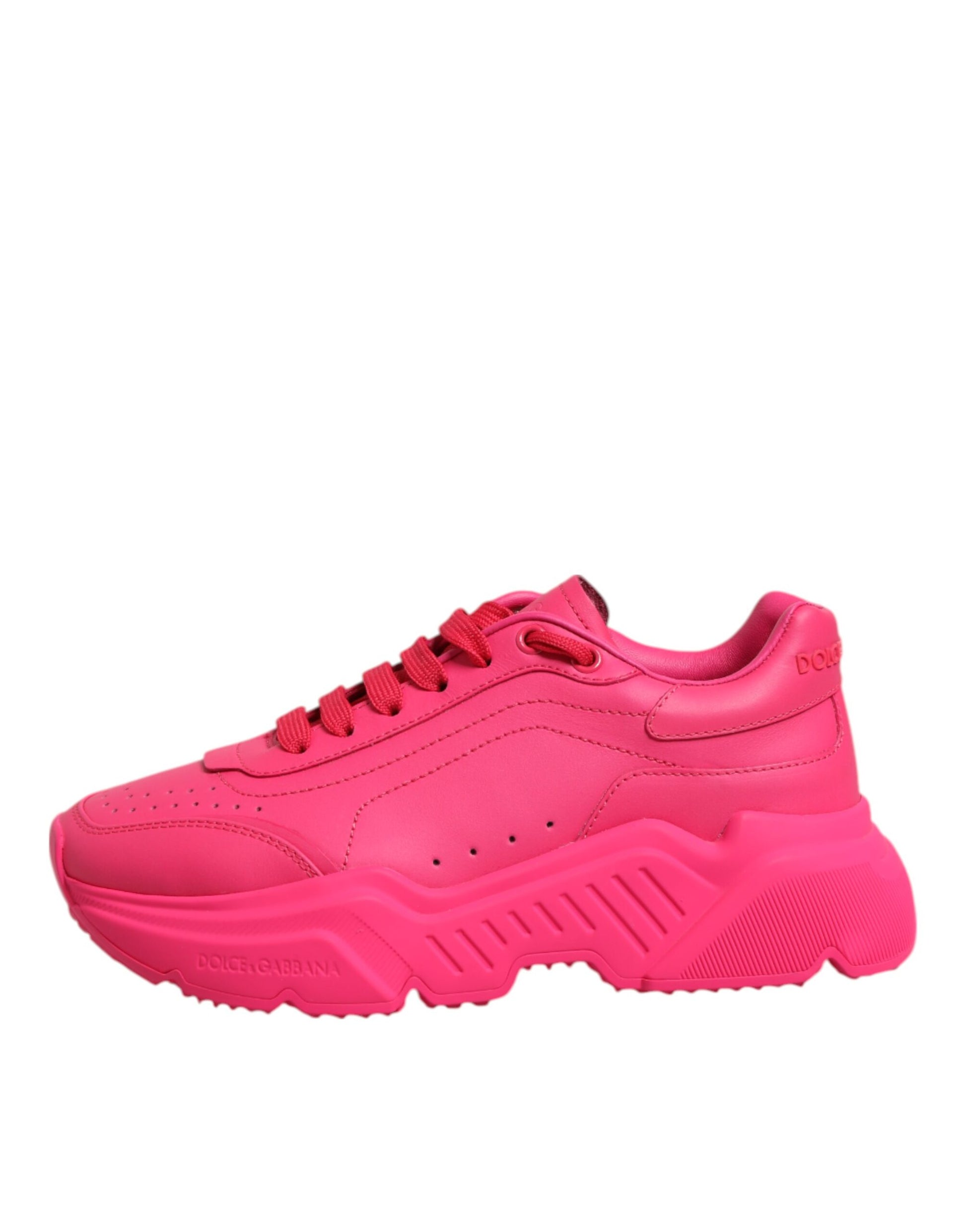 Pink Leather Daymaster Low Top Sneakers Shoes