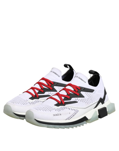 White SORRENTO Sport Stretch Sneakers Shoes