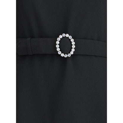 Black Viscose Cocktail Dress
