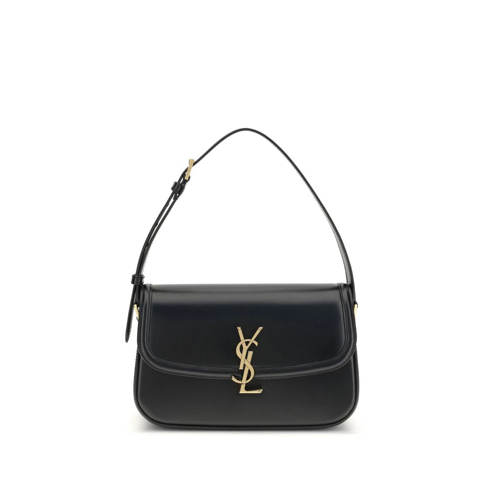 Black Calf Leather Bos Taurus Shoulder Bag