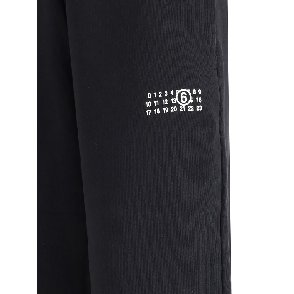 Black Cotton Joggers (Workout Pants)